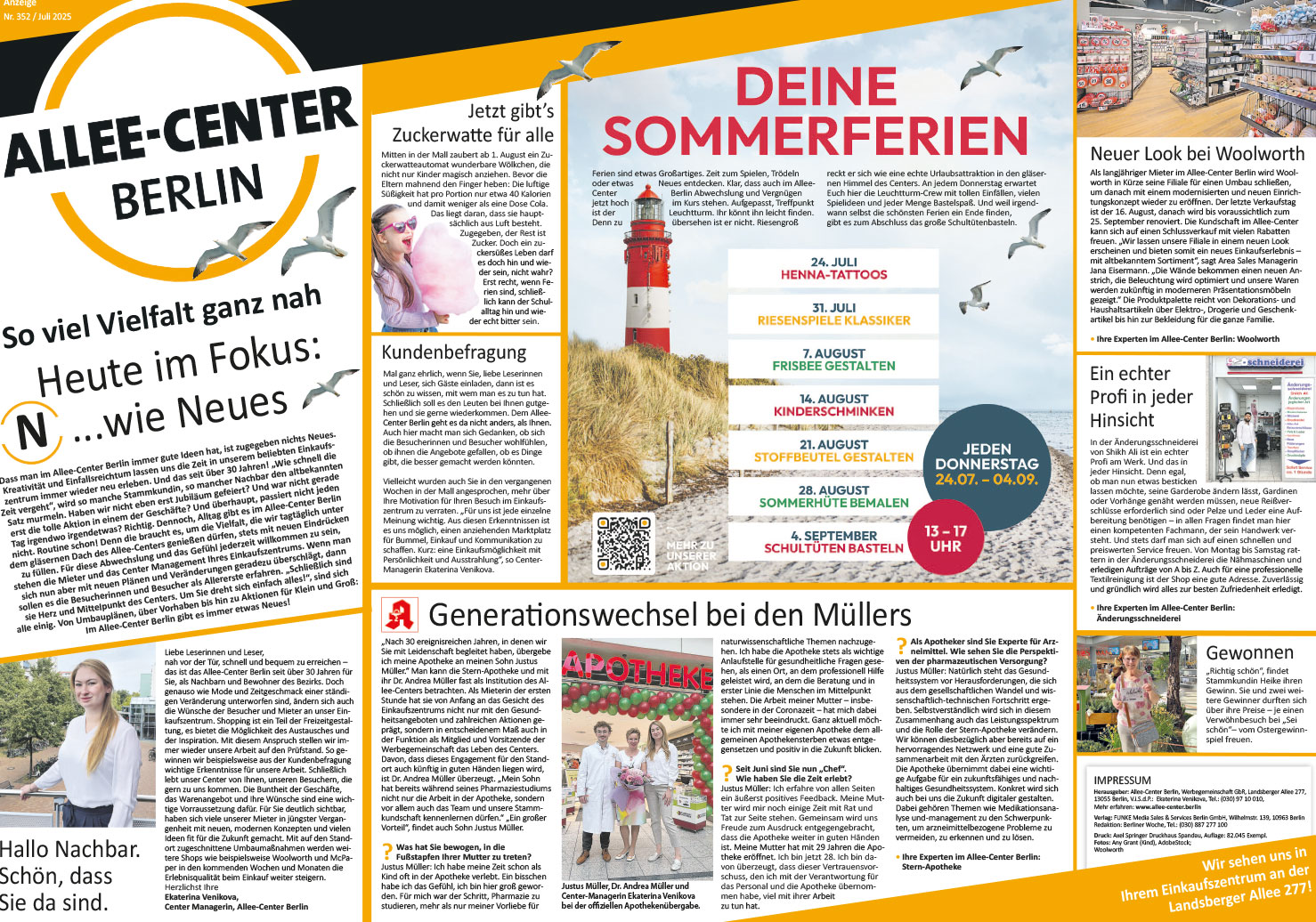 Centerzeitung Juli 2025