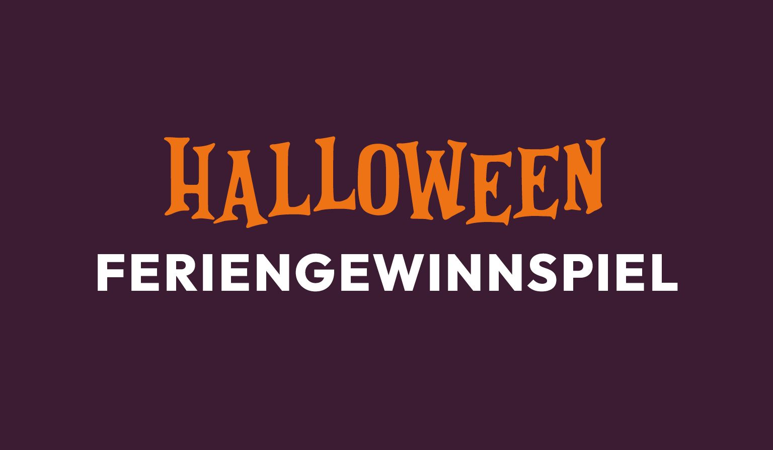 Halloween-Gewinnspiel im Allee-Center