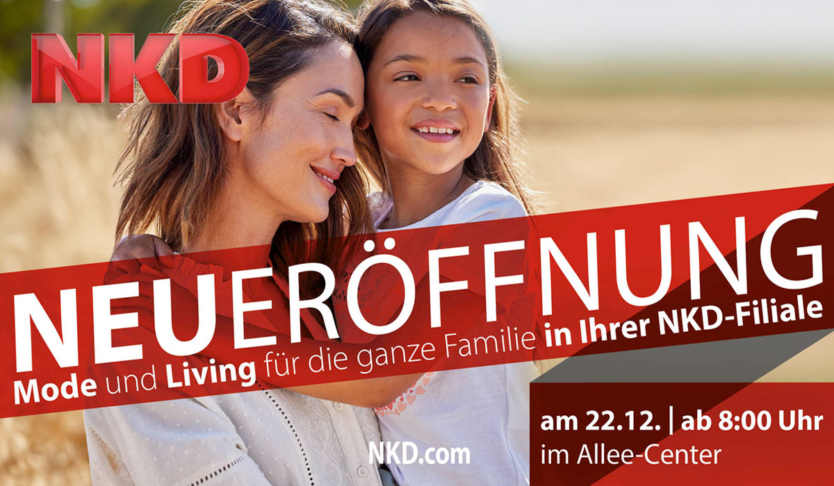 Neu im Center: NKD