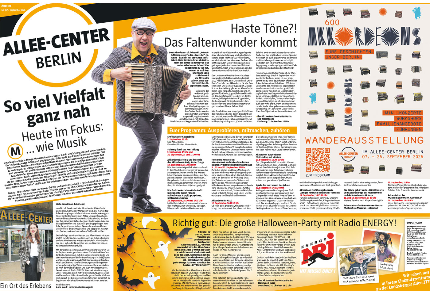 Centerzeitung September 2026